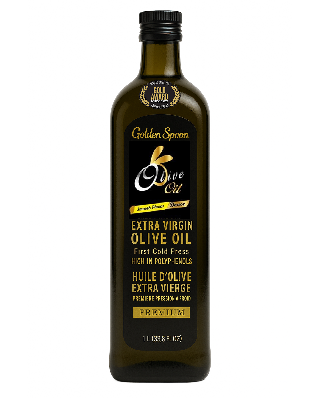 Award winning Extra Virgin Olive Oil Naturally Smooth 1L - Goldenspoon Olive Oil