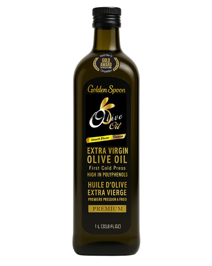 Award winning Extra Virgin Olive Oil Naturally Smooth 1L - Goldenspoon Olive Oil