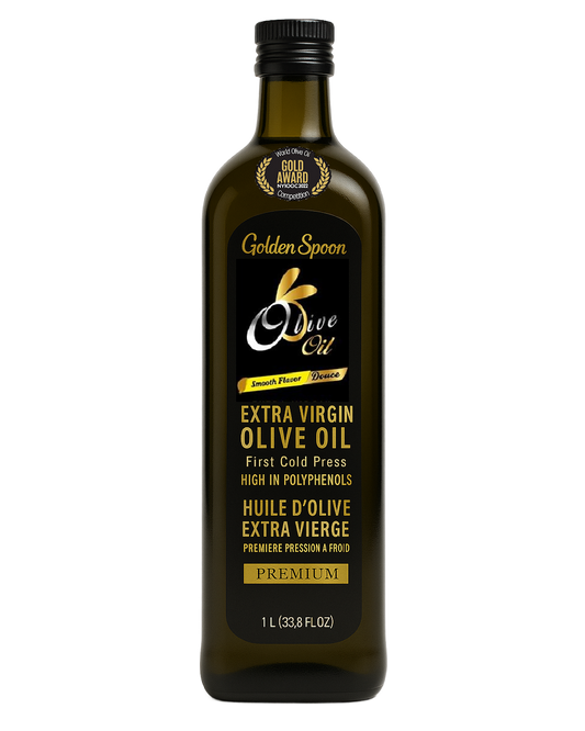 Award winning Extra Virgin Olive Oil Naturally Smooth 1L - Goldenspoon Olive Oil