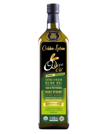 Organic Extra Virgin Olive Oil 1L - Award winning - Goldenspoon Olive Oil