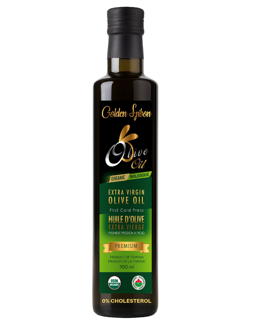 Organic Extra Virgin Olive Oil 500ml - Award winning - Goldenspoon Olive Oil