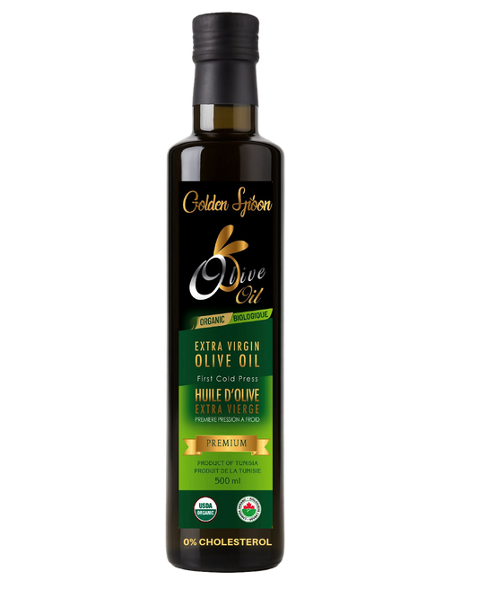 Organic Extra Virgin Olive Oil 500ml - Award winning - Goldenspoon Olive Oil